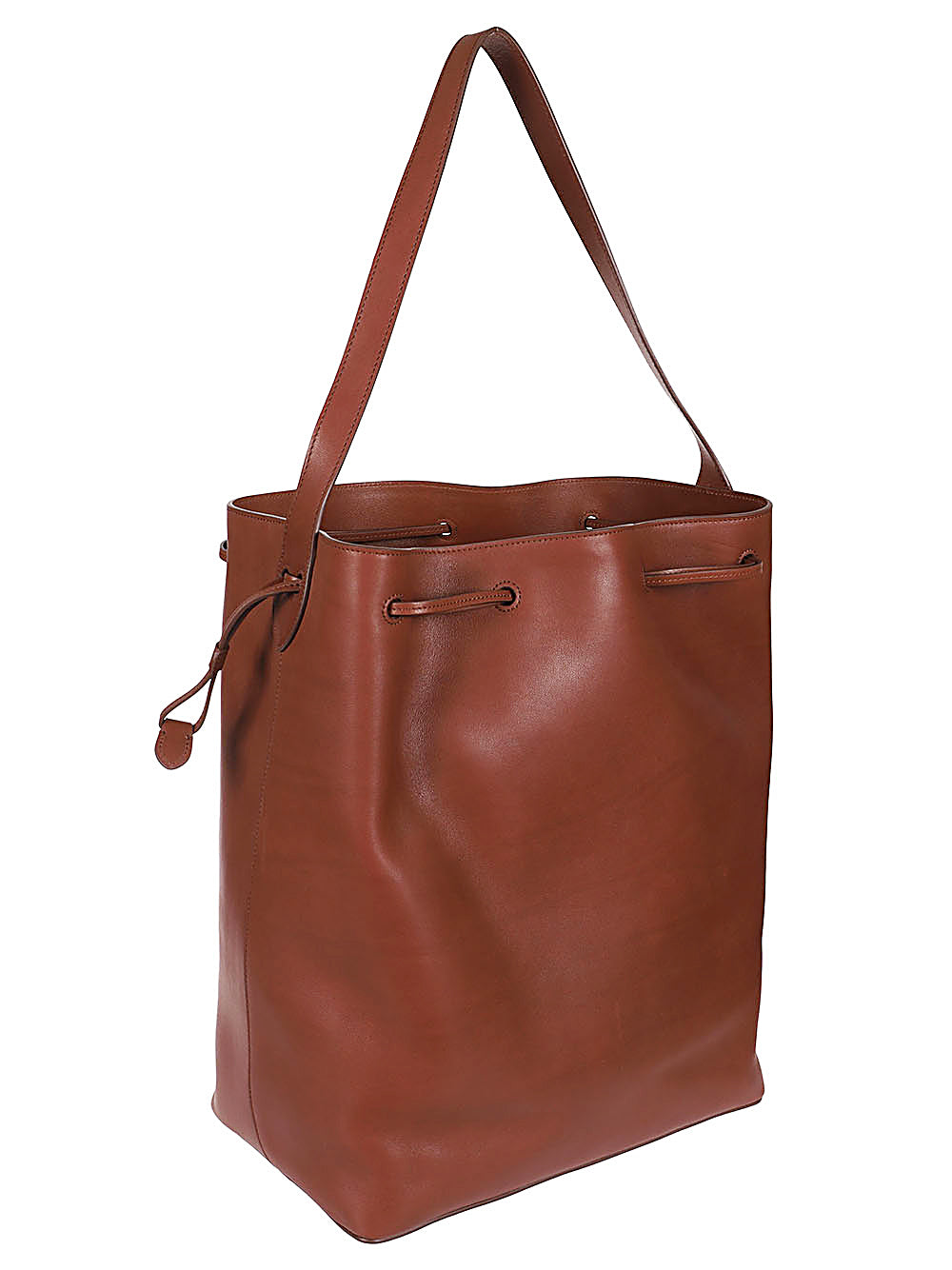 Belvedere leather bucket bag