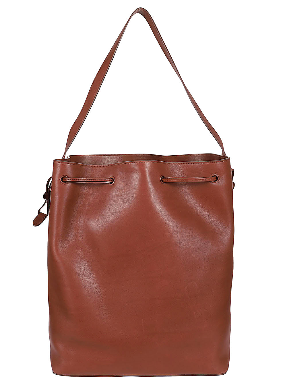 Belvedere leather bucket bag