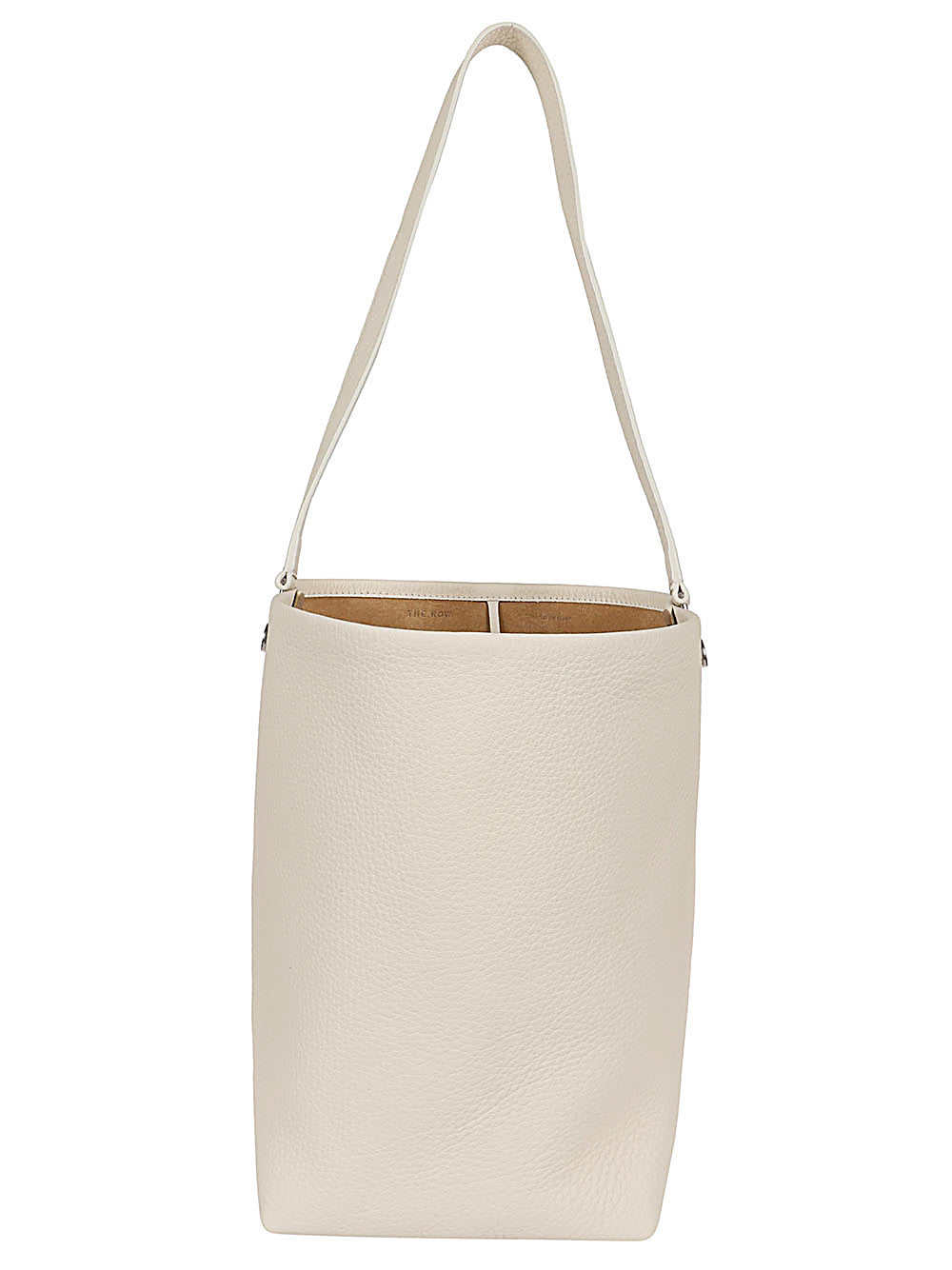 Hook medium leather bucket bag