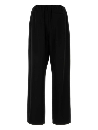 Wool wide-leg trousers