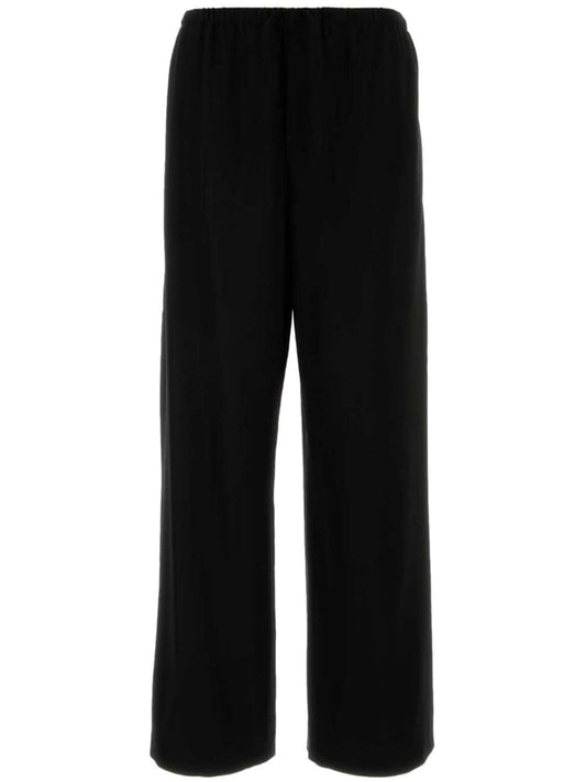 Wool wide-leg trousers