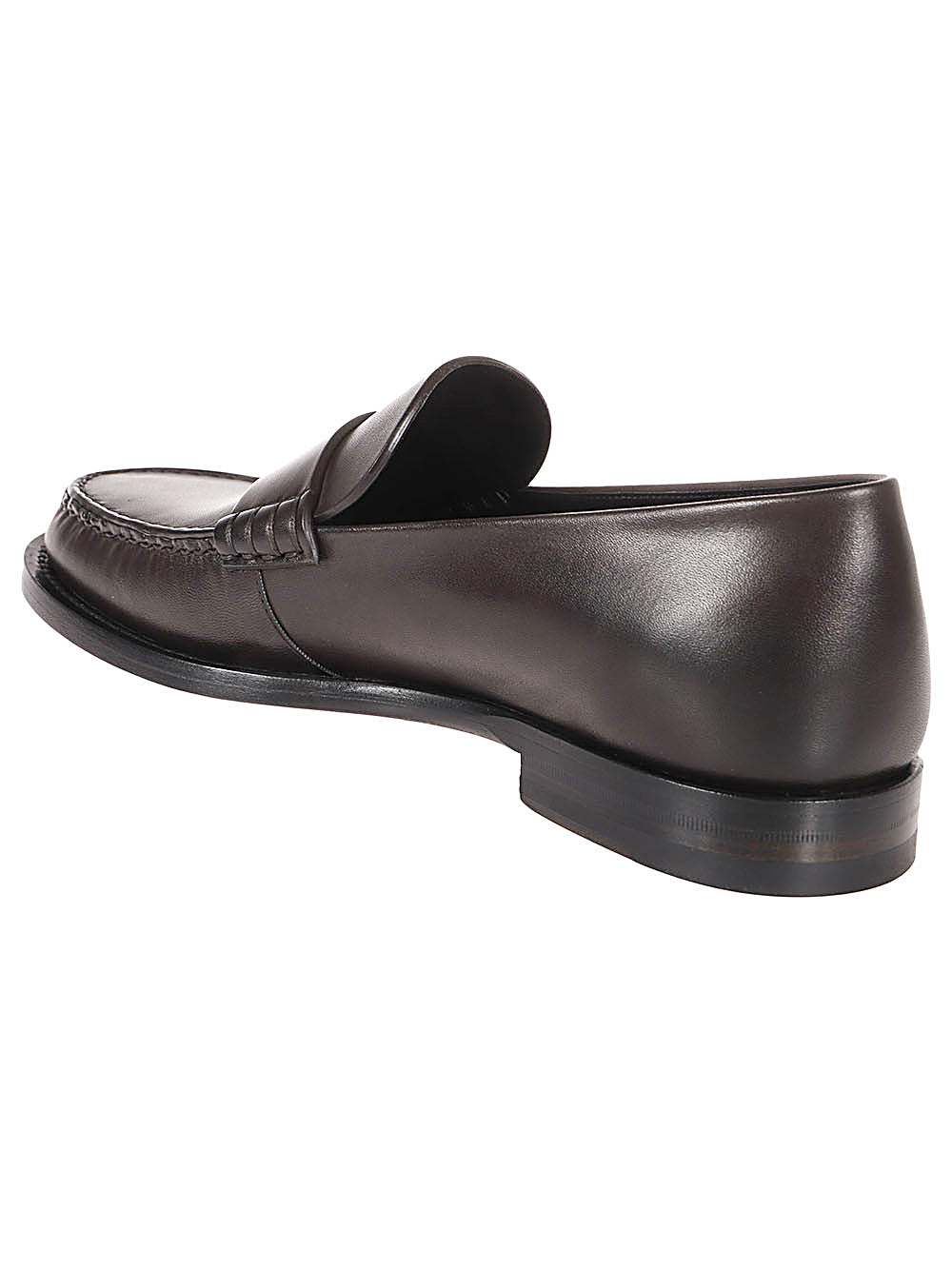 Leather loafers