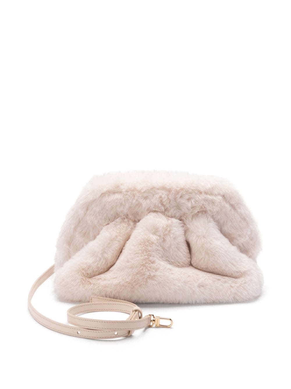 Tia faux fur clutch