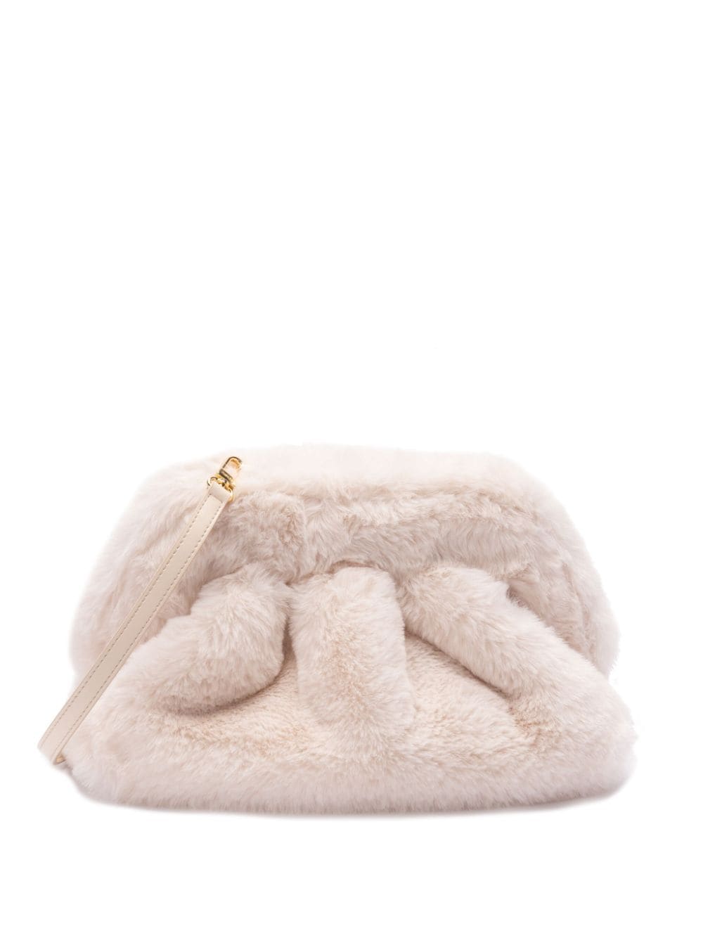 Tia faux fur clutch