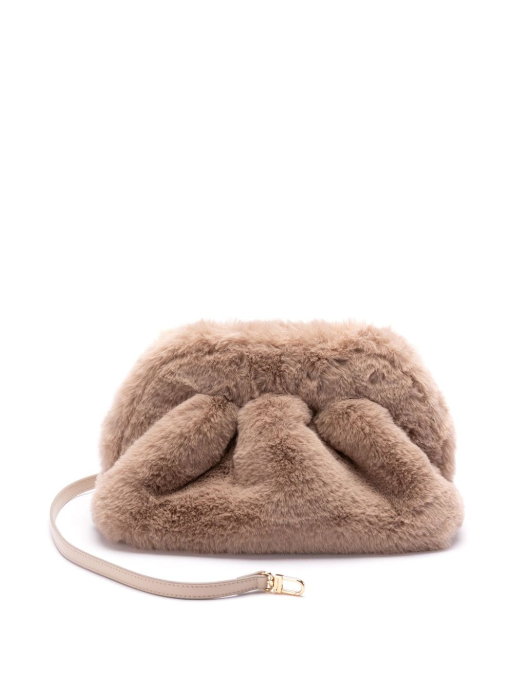 Tia faux fur clutch