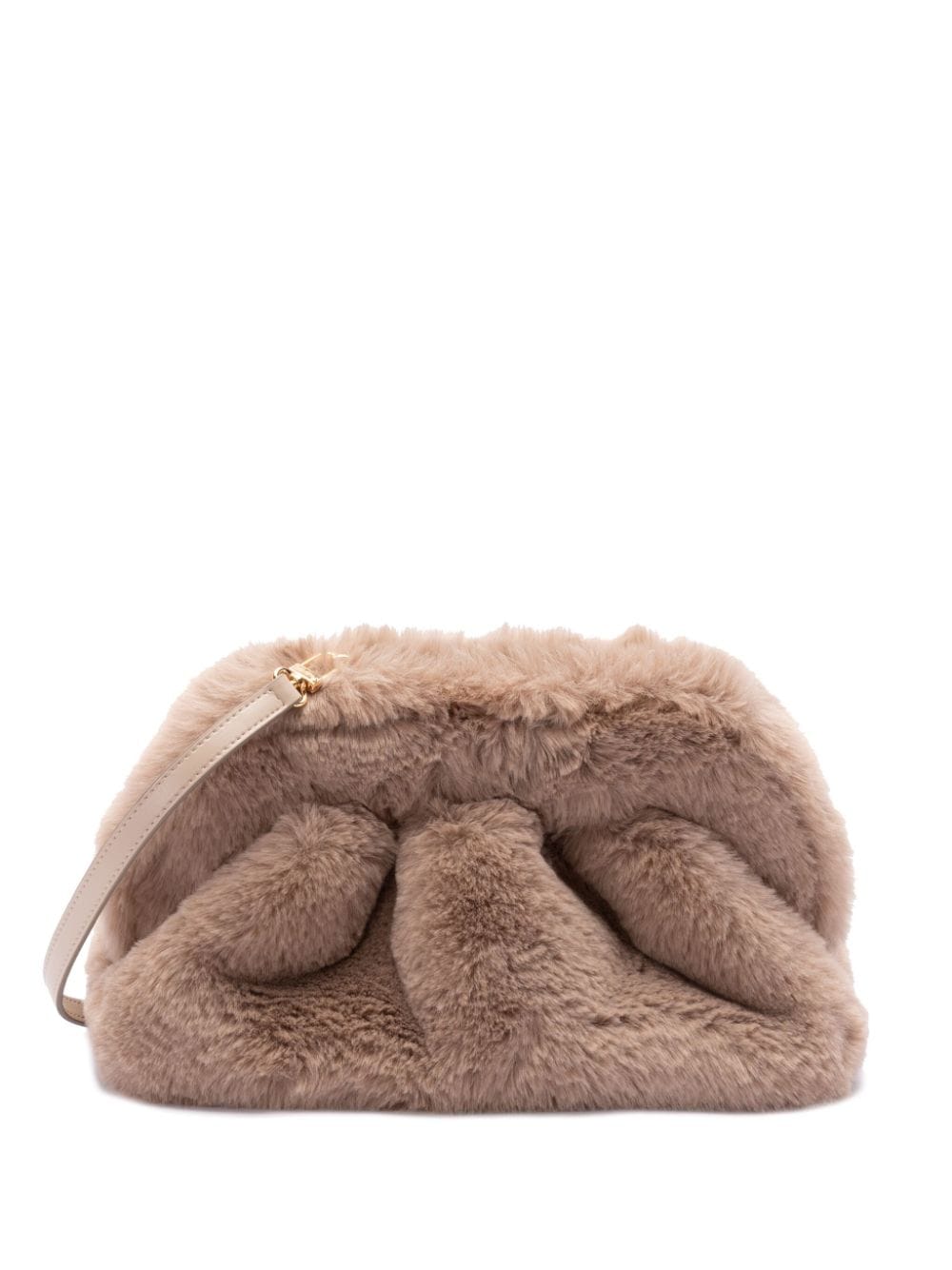 Tia faux fur clutch