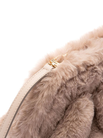 Tia faux fur clutch