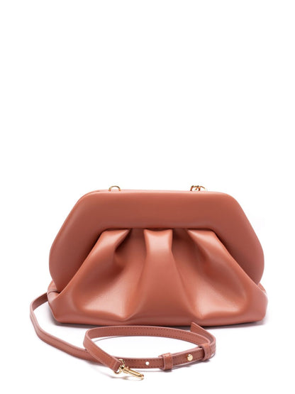 Tia vegan leather clutch