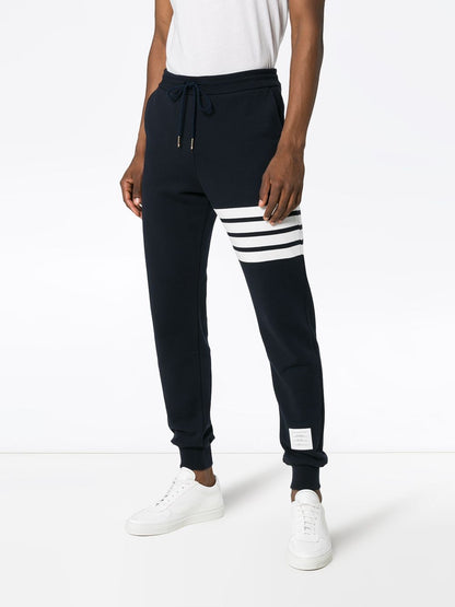 4-bar cotton sweatpants