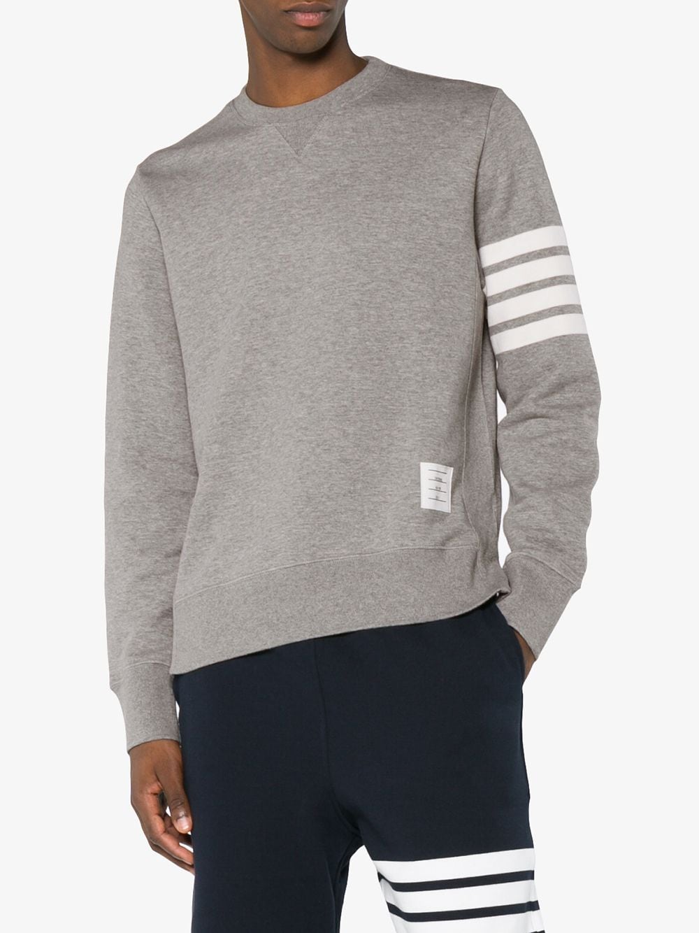 4bar cotton crewneck sweatshirt