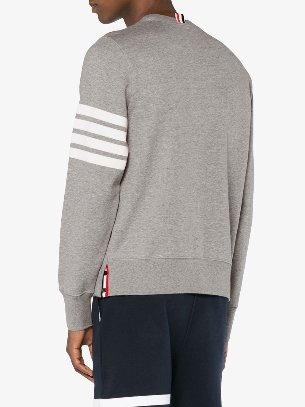 4bar cotton crewneck sweatshirt