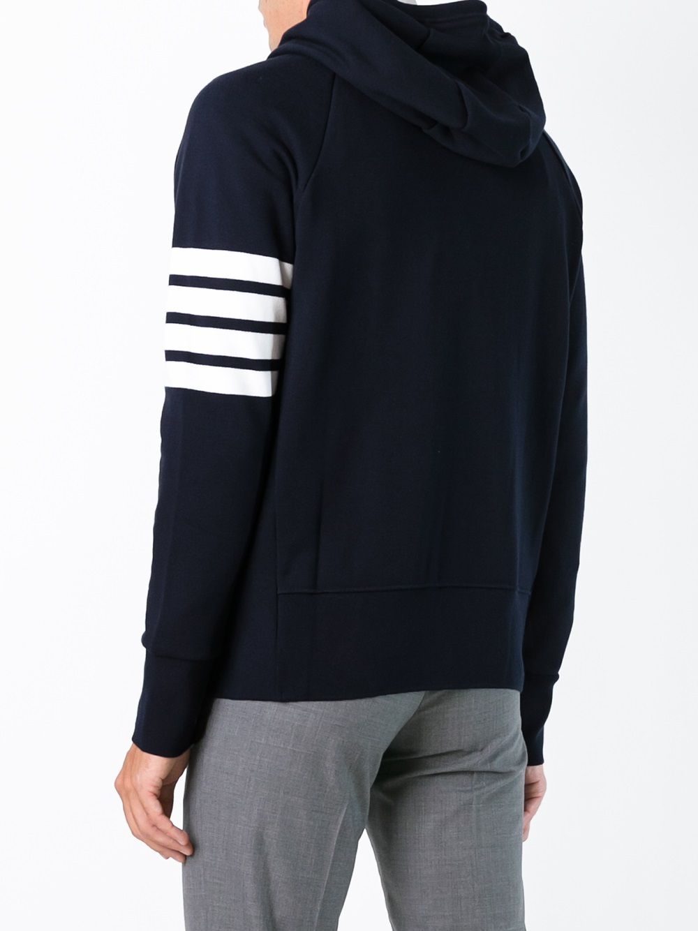 4bar cotton hoodie