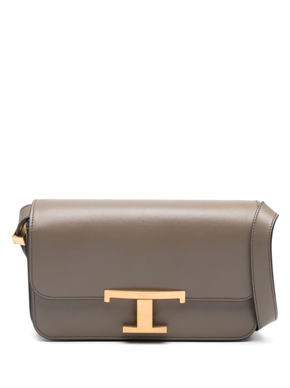 T timeless micro leather shoulder bag