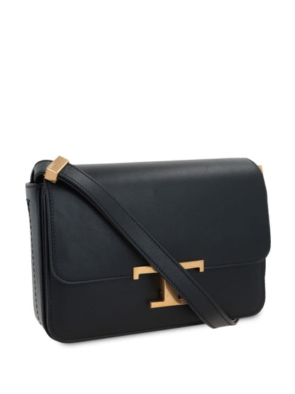 T timless mini leather crossbody bag