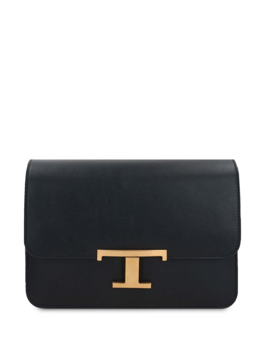 T timless mini leather crossbody bag