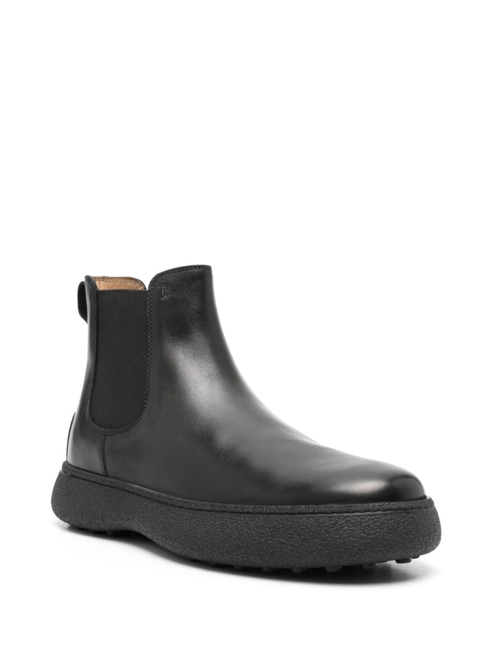 Leather chelsea boots