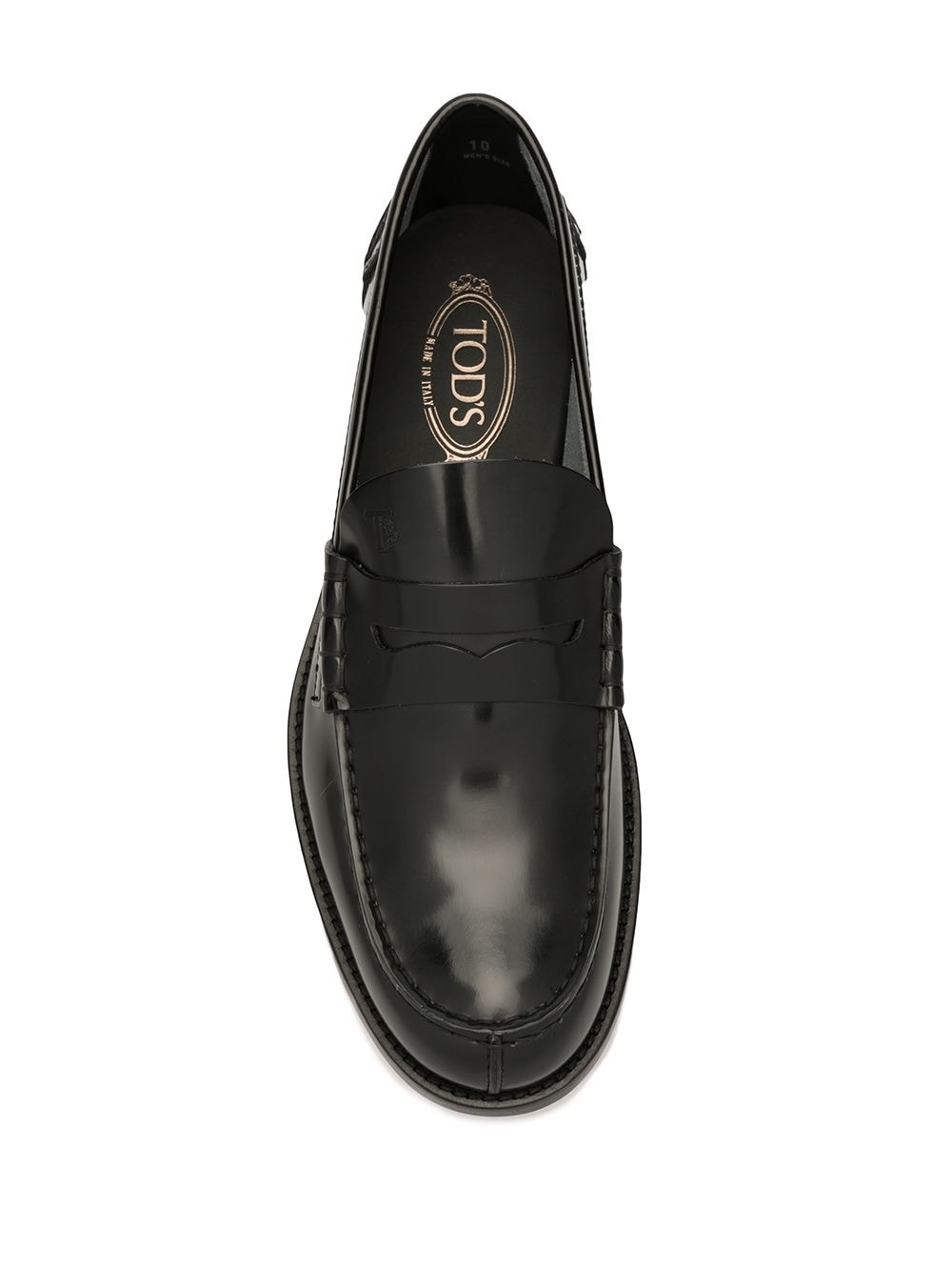 Leather loafers