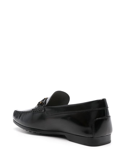 Leather loafers