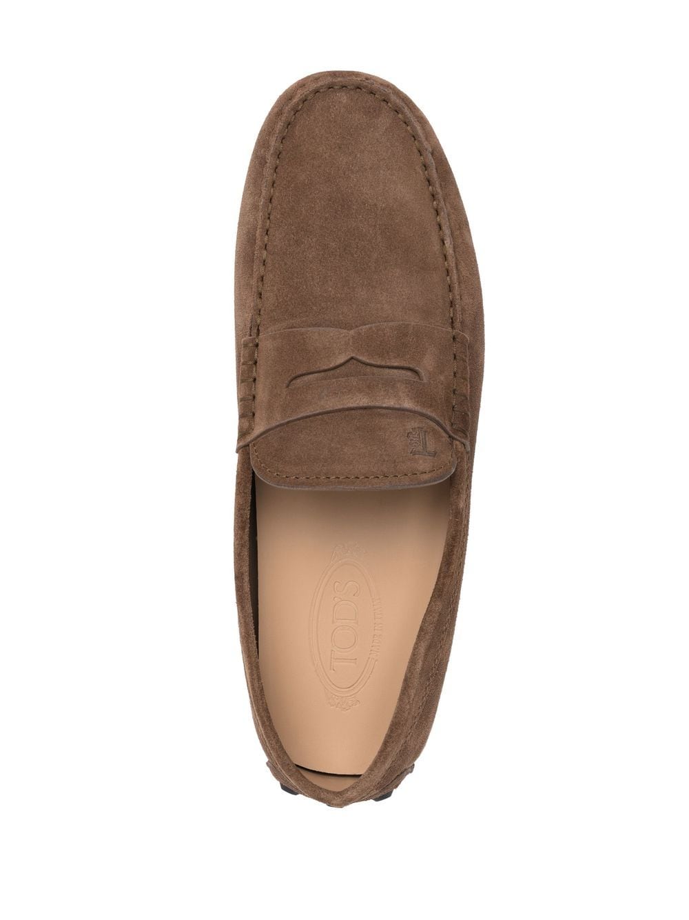 Gommino suede leather loafers