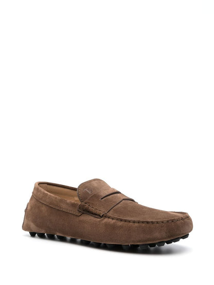 Gommino suede leather loafers