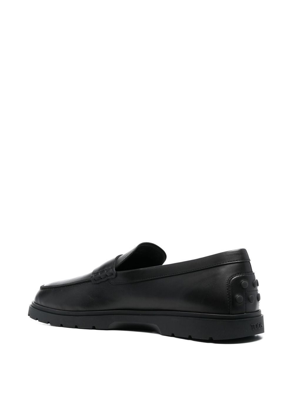 Leather loafers