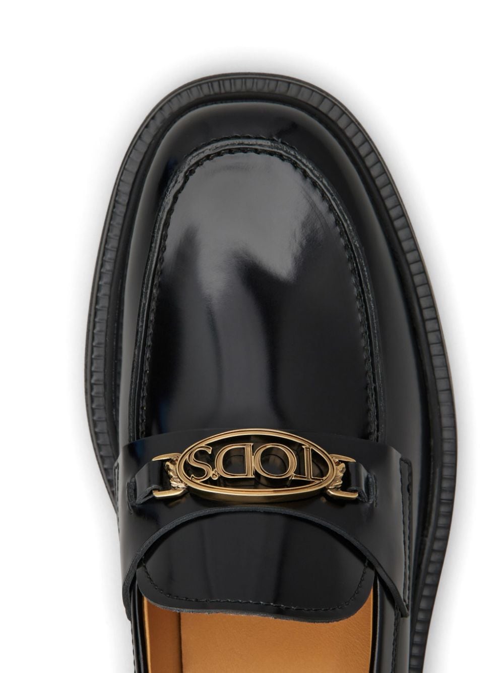 Leather loafers