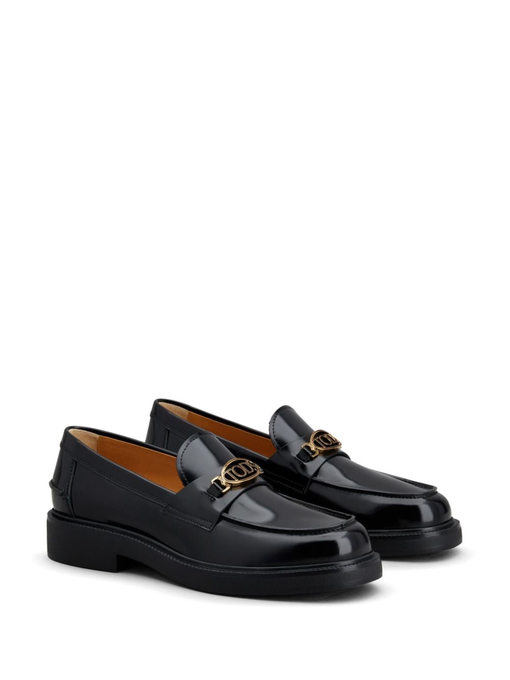 Leather loafers