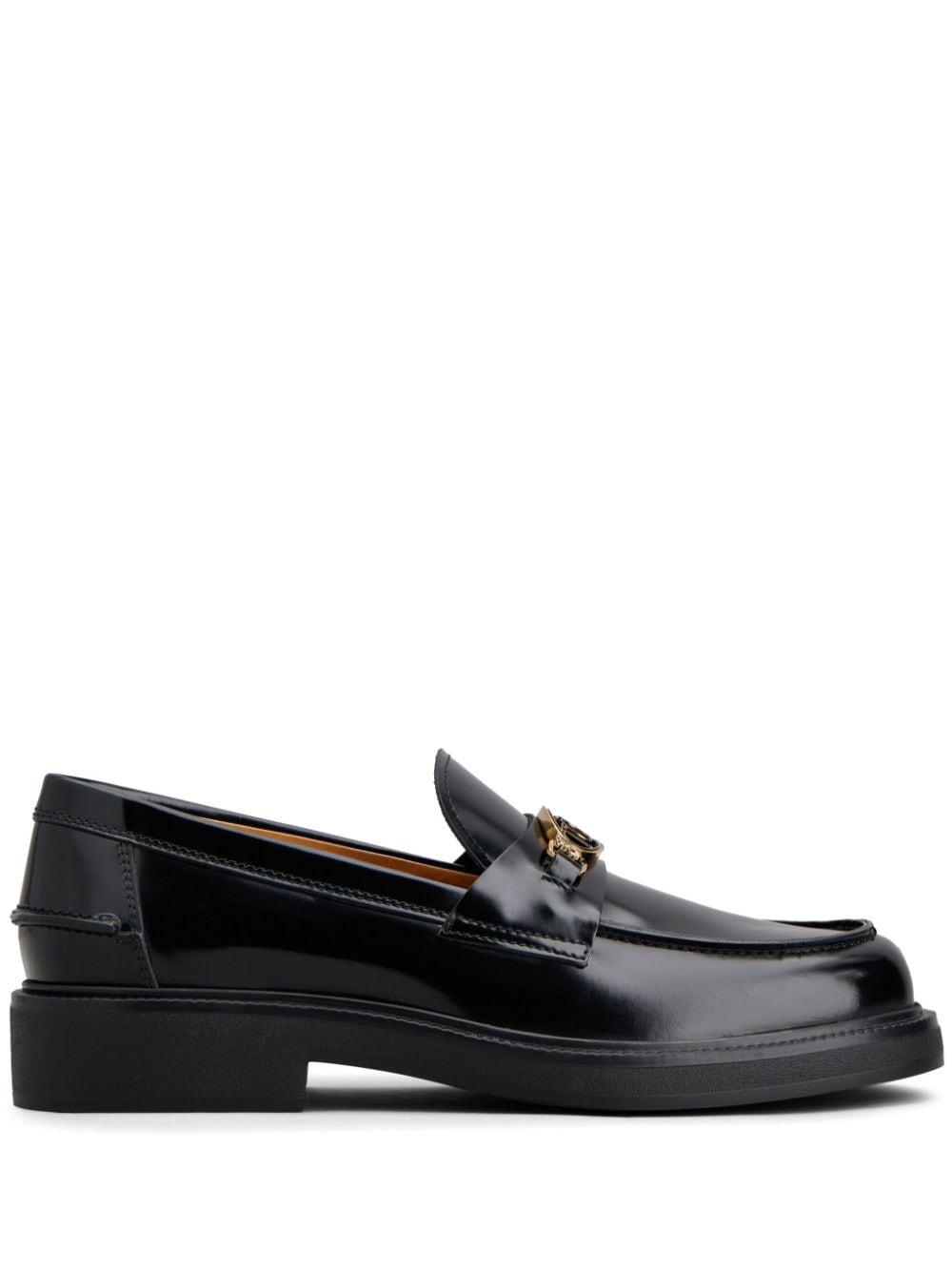 Leather loafers