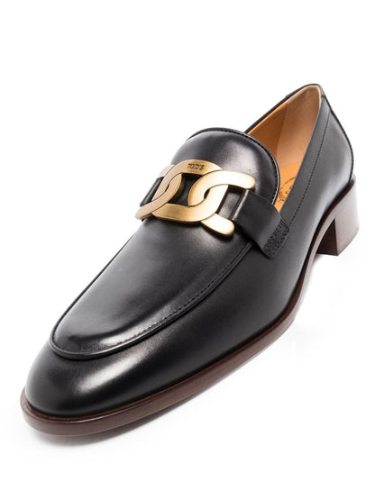 Leather loafers