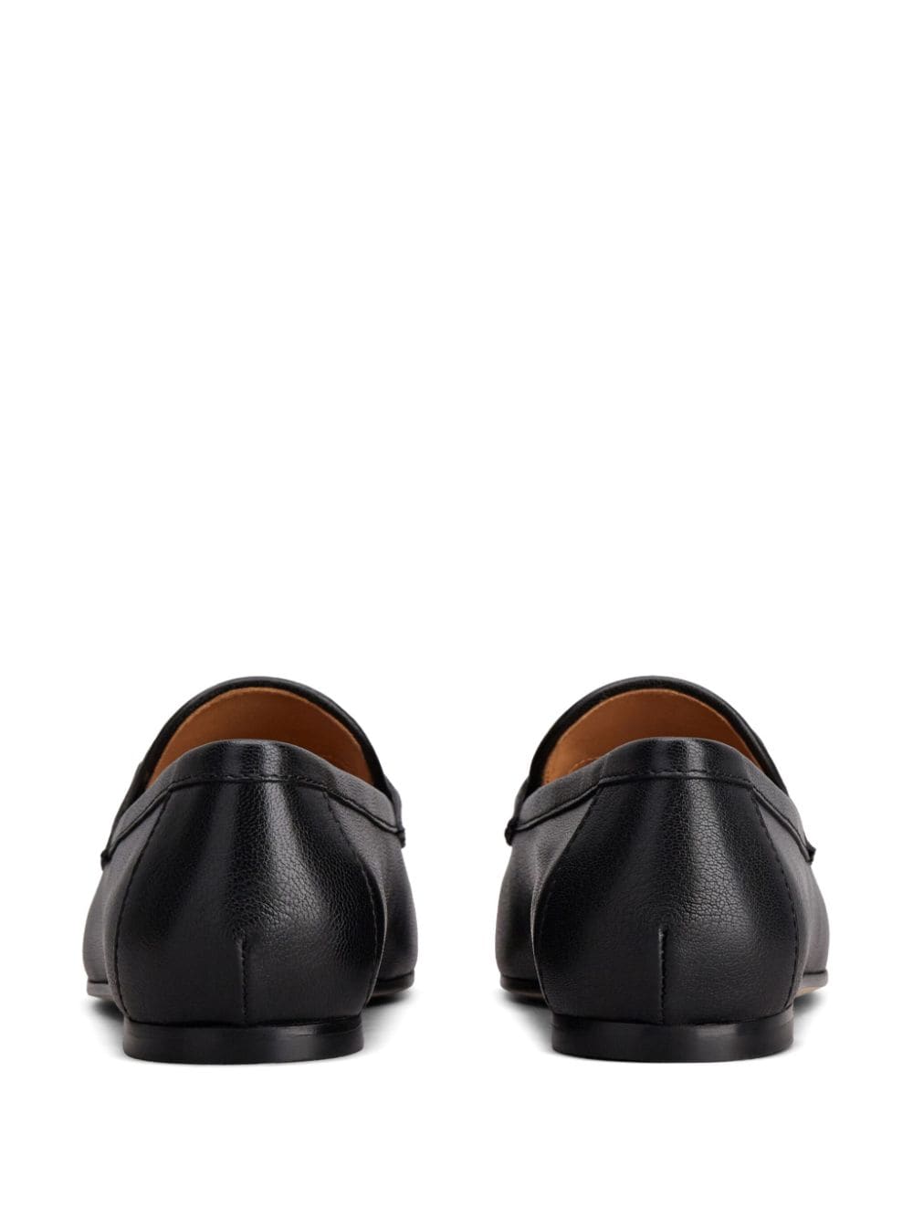 Leather loafers