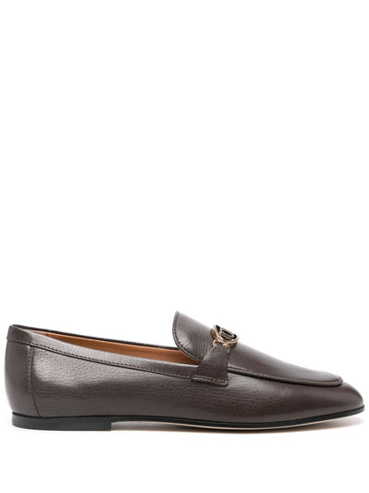 Leather loafers