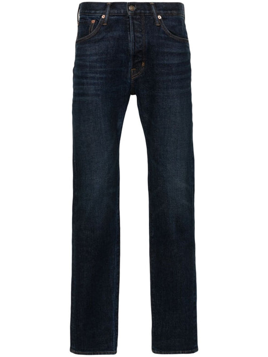 Standard fit denim jeans