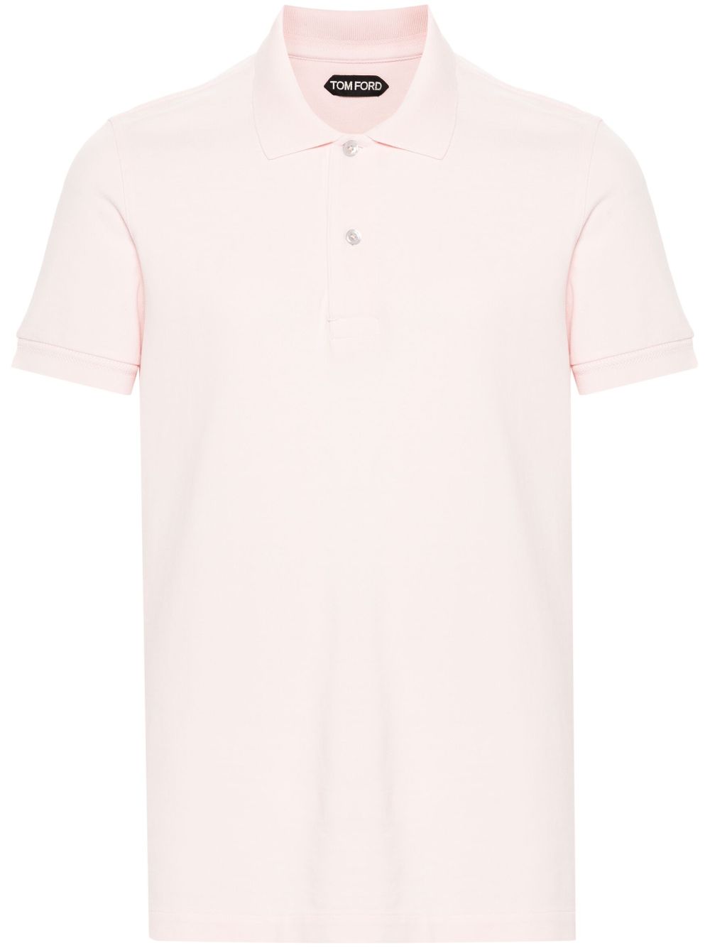 Piquet cotton polo shirt