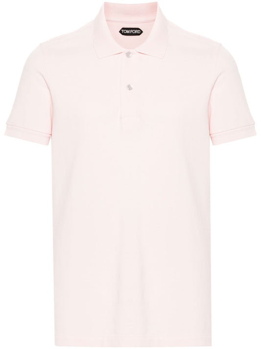 Piquet cotton polo shirt