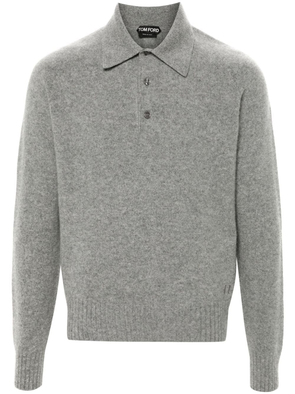 Cashmere polo shirt