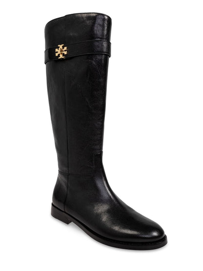 T-lock leather riding boots