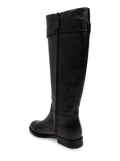 T-lock leather riding boots