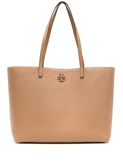 Mcgraw leather tote bag