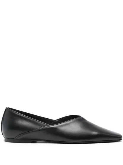 Everyday leather flats