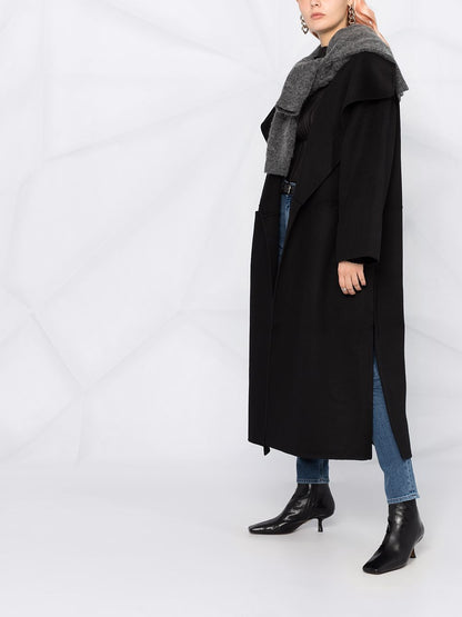 Signature wool and cashmere blend coat