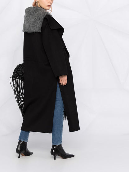 Signature wool and cashmere blend coat