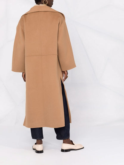 Signature wool and cashmere blend coat