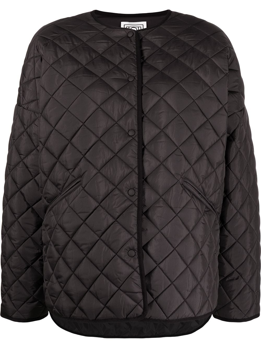 Quilted short jacket