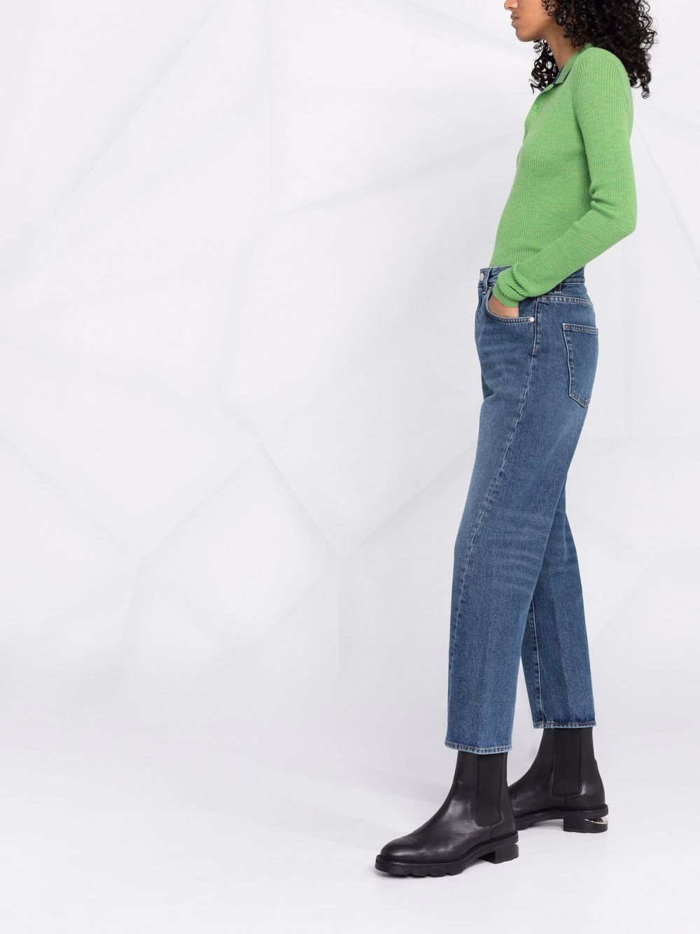 Organic cotton denim jeans