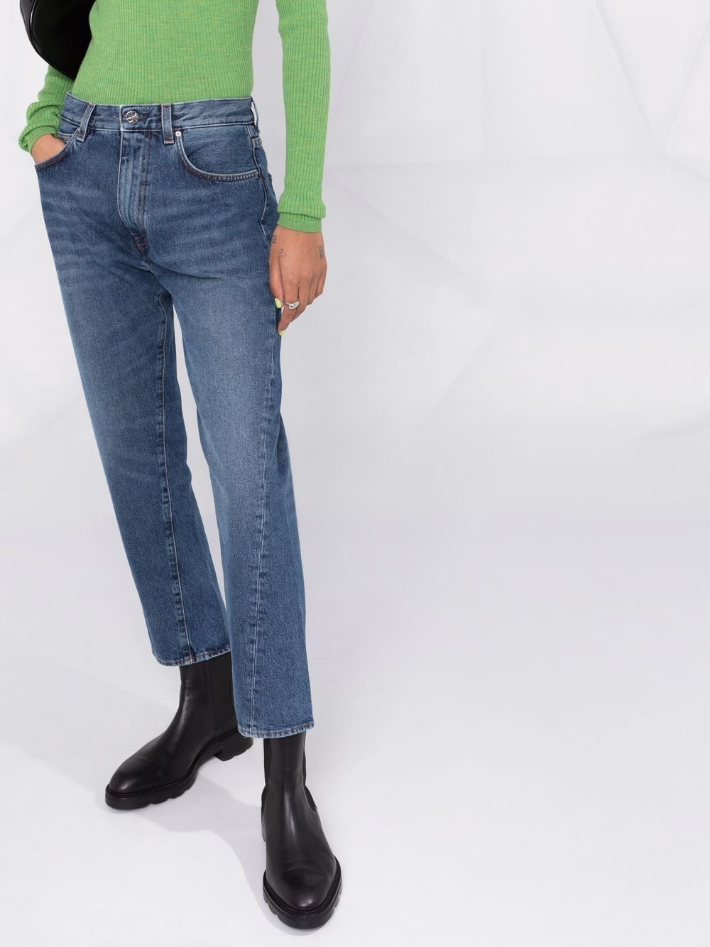 Organic cotton denim jeans