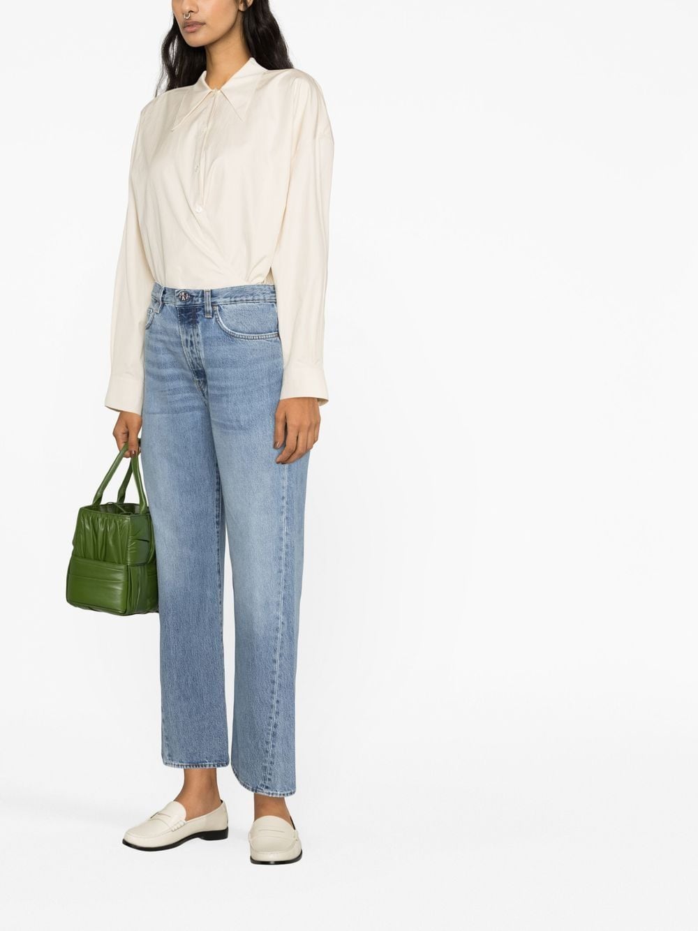 Organic cotton denim jeans