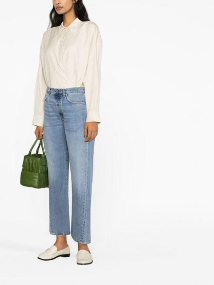 Organic cotton denim jeans