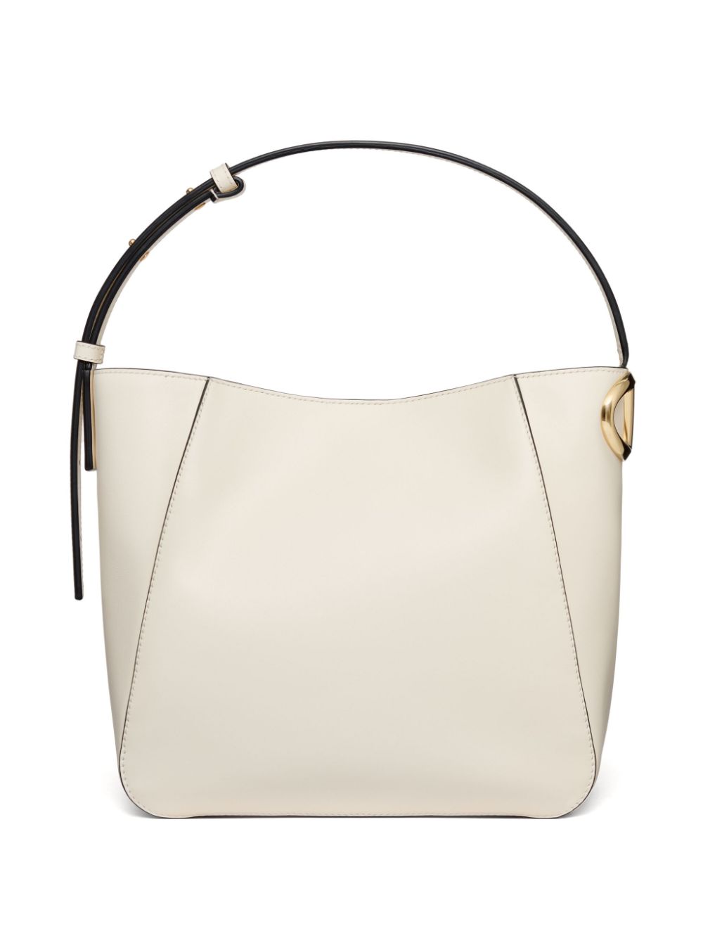 Vlogo side leather bucket bag