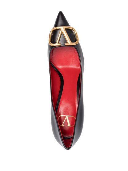 Vlogo signature leather pumps