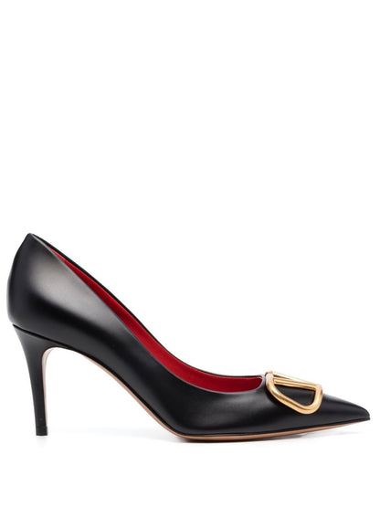 Vlogo signature leather pumps